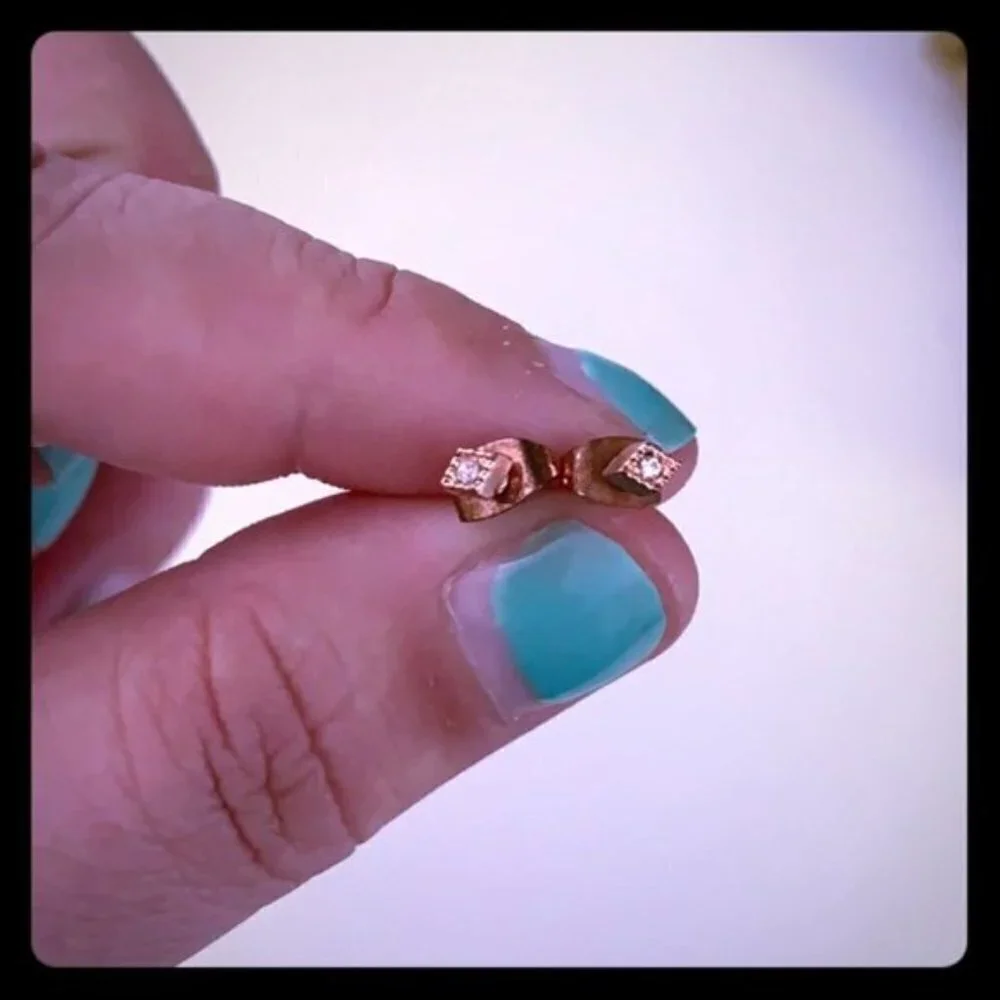 Luv Aj Diamond Kite Crawler Earring Set NEW